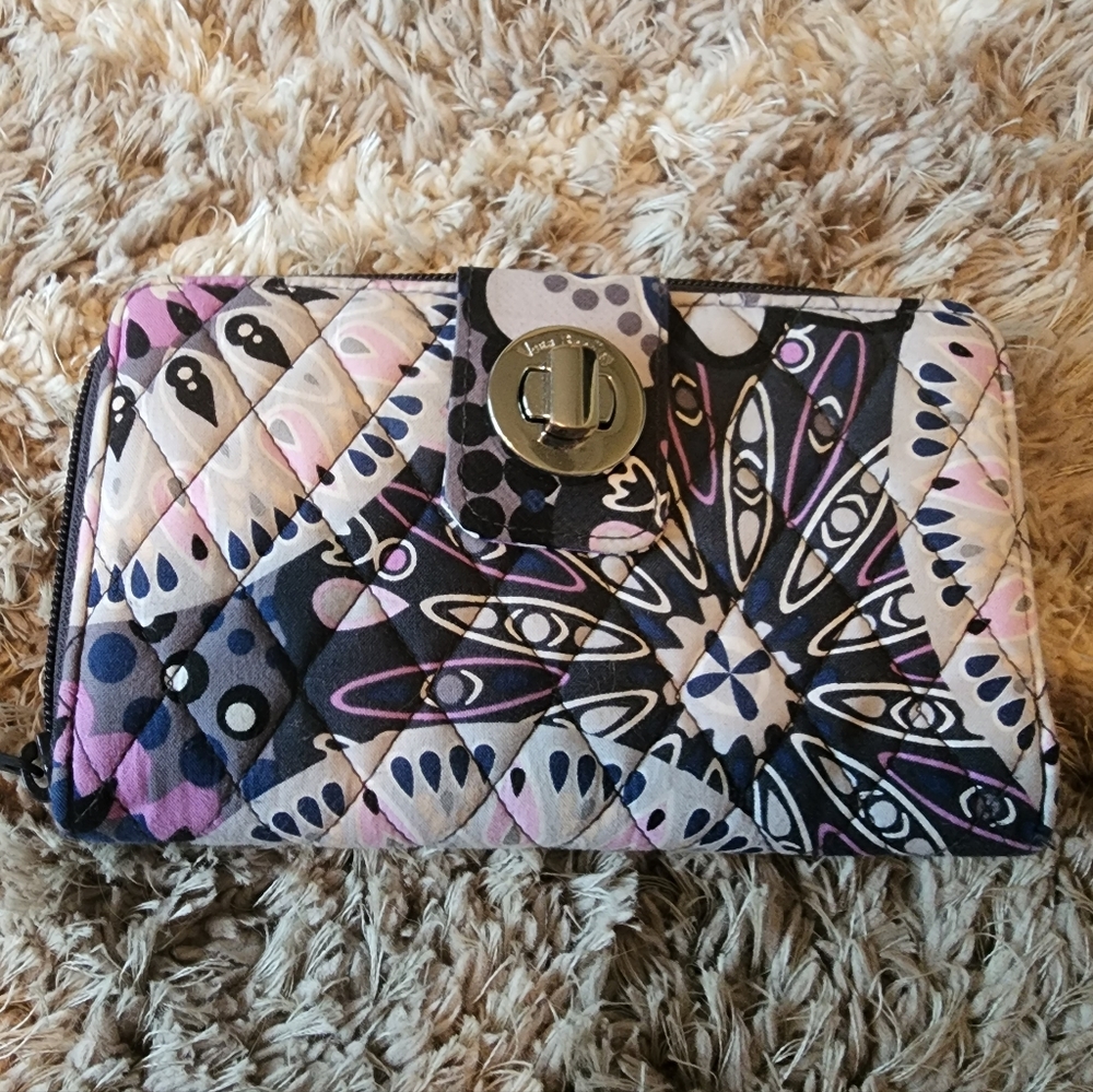 Vera Bradley Turnlock Wallet